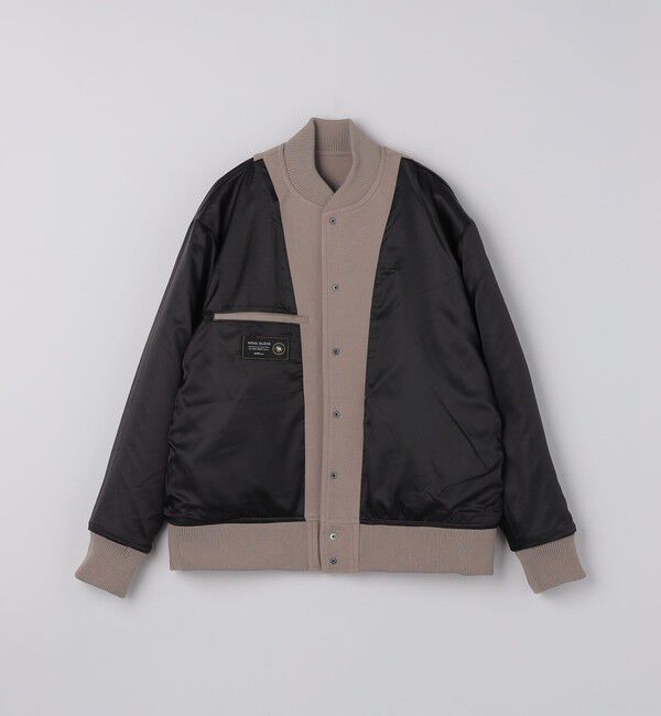 SHIPS Colors 「SHIPS Colors:ウール ミックス スタジアム ブルゾン」|ブルゾン・スタジャン|