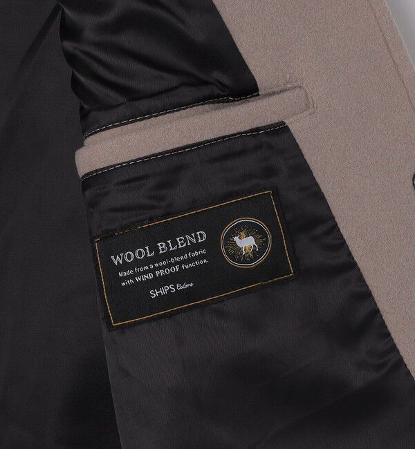 SHIPS Colors 「SHIPS Colors:ウール ミックス スタジアム ブルゾン」|ブルゾン・スタジャン|