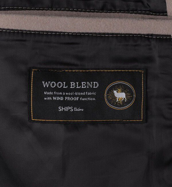 SHIPS Colors 「SHIPS Colors:ウール ミックス スタジアム ブルゾン」|ブルゾン・スタジャン|