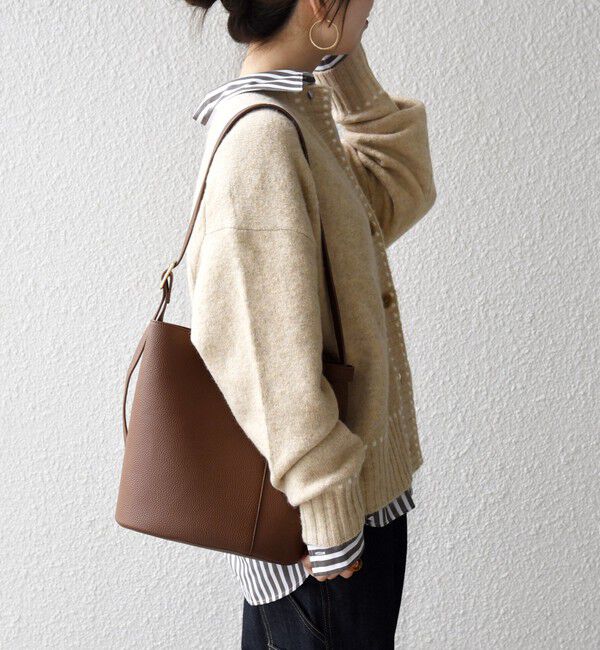 SHIPS any「《一部追加予約》SHIPS any:〈手洗い可能〉ステッチ デザイン ルーズ ニット カーディガン」|カーディガン|