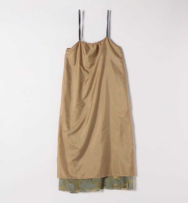 SHIPS any「SHIPS any:〈手洗い可能〉フラワー オパール ロング キャミワンピース」|ワンピース|