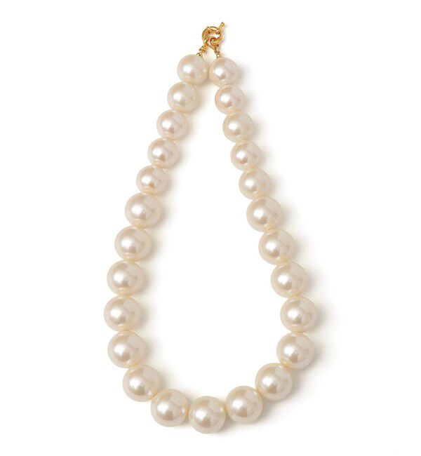 SHIPS for women「18mm玉 ショート パールモチーフ ネックレス」|ネックレス|