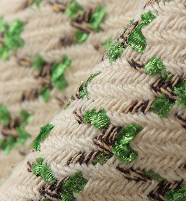 SHIPS any「SHIPS any: ツイード  パイピング ノーカラー ジャケット」|ノーカラージャケット|