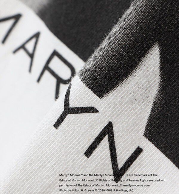 SHIPS any「《予約》GOOD ROCK SPEED:〈洗濯機可能〉MARILYN MONROE フォト プリント ロンTEE 26SS」|Tシャツ・カットソー|