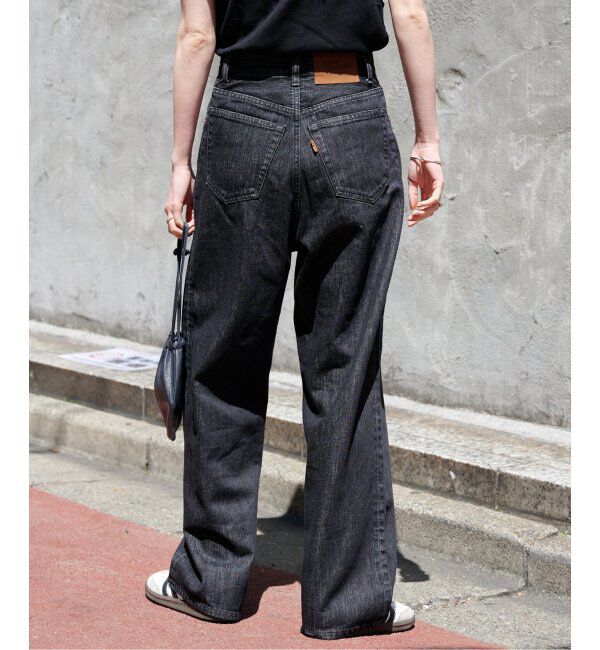 OUTDOOR PRODUCTS Usual Things「追加2 ULTライトデニムハイライズルーズ5PKT」|デニム|