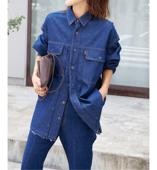 OUTDOOR PRODUCTS Usual Things「ULTデニムワーカーシャツ」|シャツ・ブラウス|