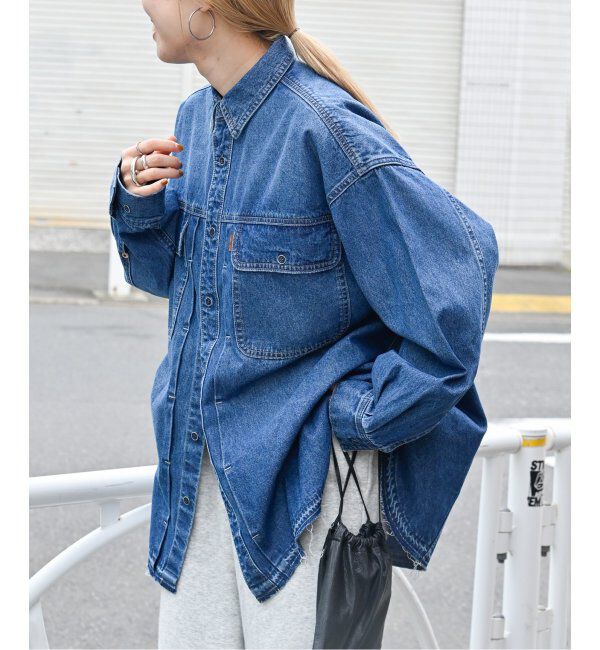 OUTDOOR PRODUCTS Usual Things「ULTデニムワーカーシャツ」|シャツ・ブラウス|