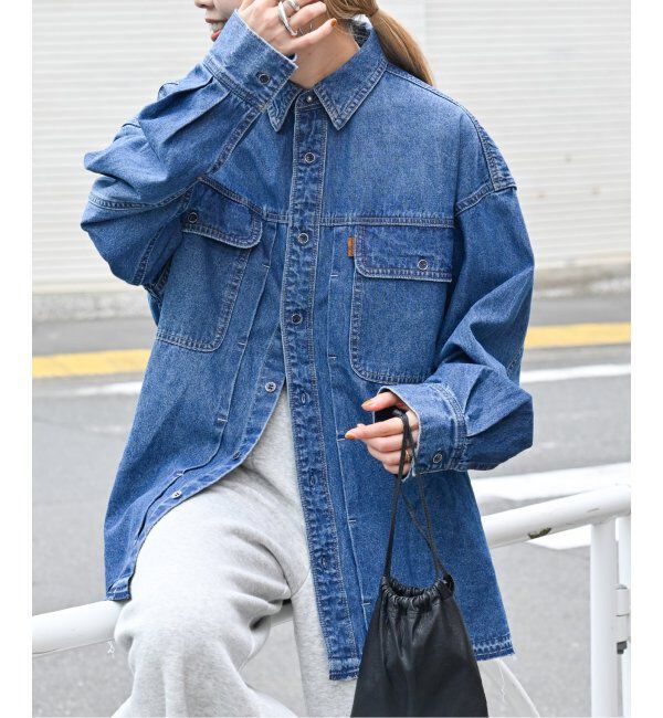 OUTDOOR PRODUCTS Usual Things「ULTデニムワーカーシャツ」|シャツ・ブラウス|