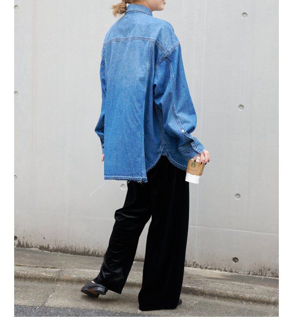 OUTDOOR PRODUCTS Usual Things「ULTデニムワーカーシャツ」|シャツ・ブラウス|