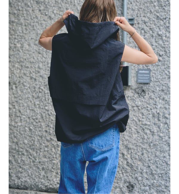 OUTDOOR PRODUCTS Usual Things「アノラックベスト」|ダウンベスト・ベスト|ブラック