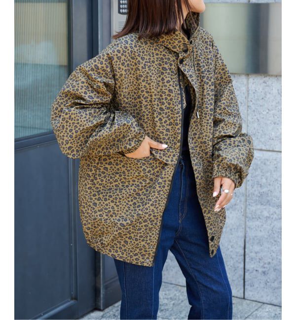 OUTDOOR PRODUCTS Usual Things「レオパードアスレチックブルゾン」|ブルゾン・スタジャン|