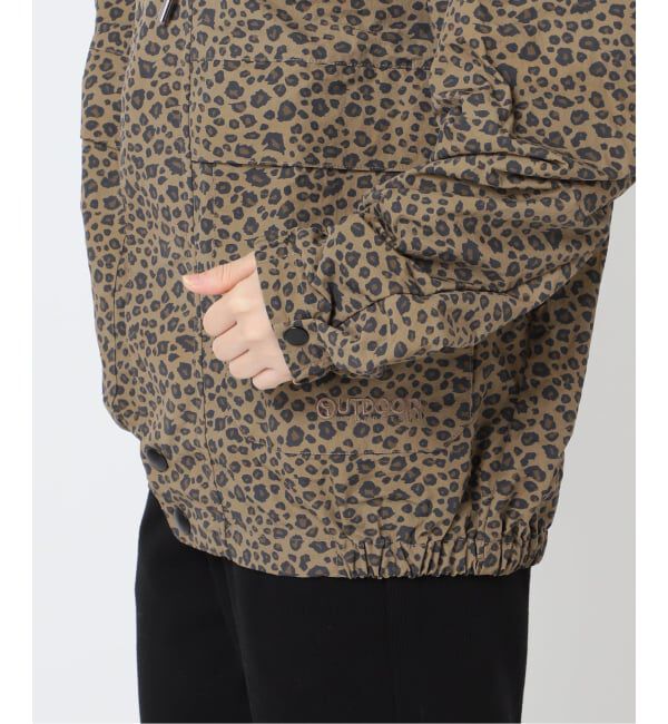 OUTDOOR PRODUCTS Usual Things「レオパードアスレチックブルゾン」|ブルゾン・スタジャン|