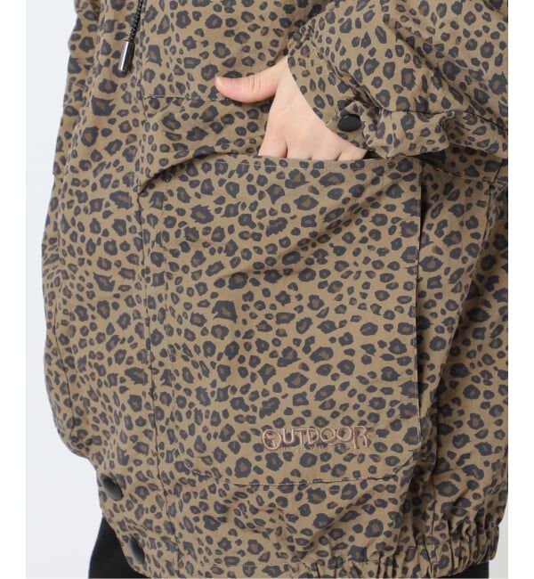 OUTDOOR PRODUCTS Usual Things「レオパードアスレチックブルゾン」|ブルゾン・スタジャン|