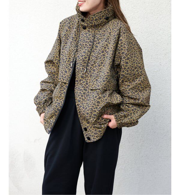 OUTDOOR PRODUCTS Usual Things「レオパードアスレチックブルゾン」|ブルゾン・スタジャン|