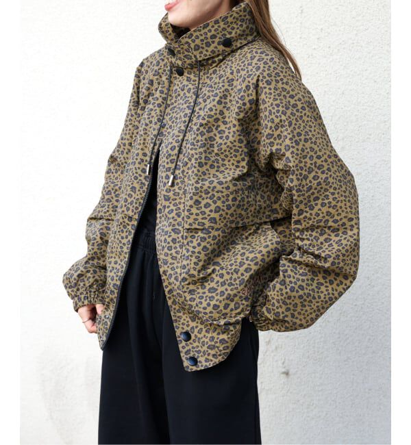 OUTDOOR PRODUCTS Usual Things「レオパードアスレチックブルゾン」|ブルゾン・スタジャン|