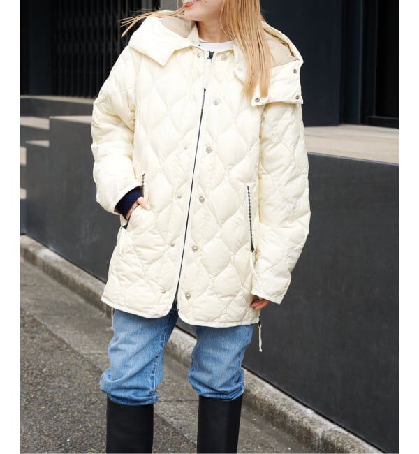 OUTDOOR PRODUCTS Usual Things「TAION 別注2WAYハーフダウンコート」|ダウン|