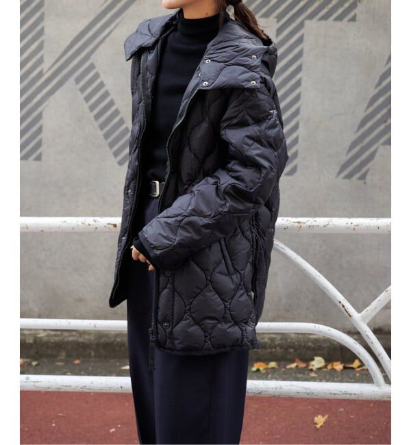 OUTDOOR PRODUCTS Usual Things「TAION 別注2WAYハーフダウンコート」|ダウン|