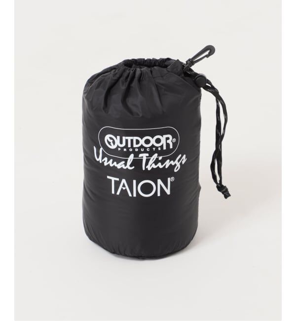 OUTDOOR PRODUCTS Usual Things「TAION 別注2WAYハーフダウンコート」|ダウン|