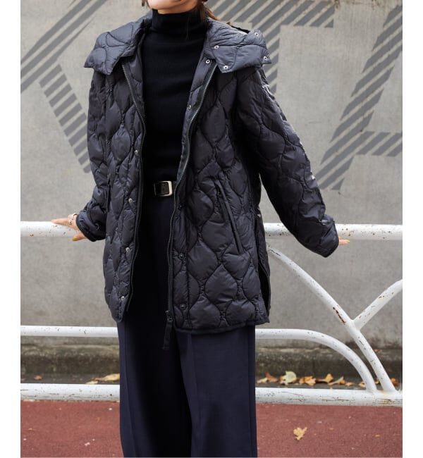 OUTDOOR PRODUCTS Usual Things「TAION 別注2WAYハーフダウンコート」|ダウン|