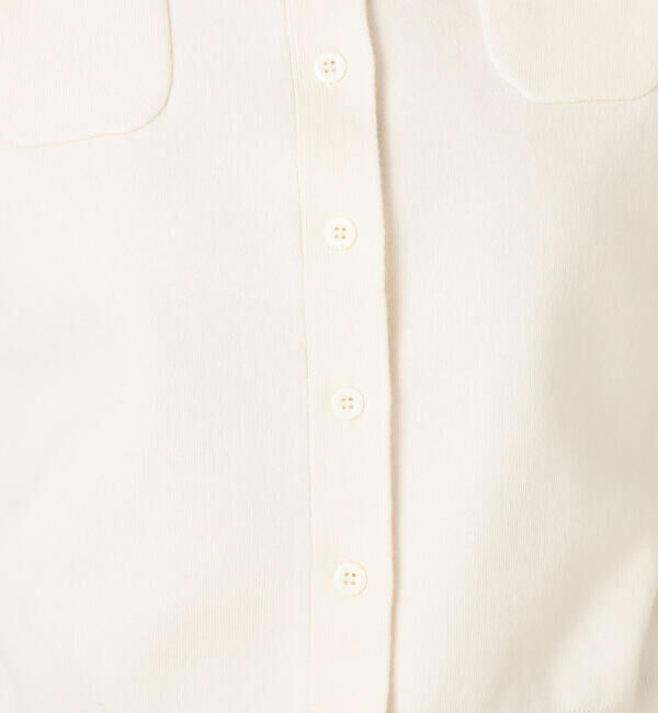 CABaN「コットンカシミヤ クルーネックカーディガン」|カーディガン|