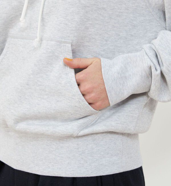 GALERIE VIE「スビンコットンジャージー フーデッドプルオーバー」|パーカー|