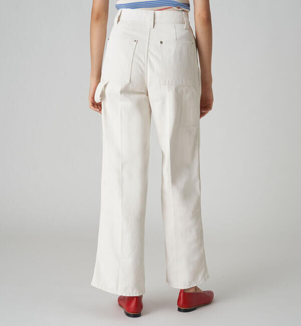 MACPHEE「ピグメントドリルクロス ペインターパンツ」|チノ|