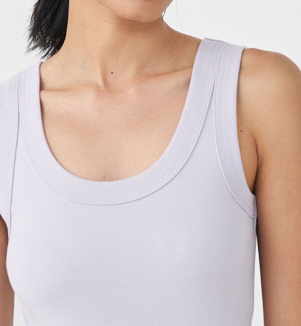 MACPHEE「シルキージャージー タンクトップ」|タンクトップ|