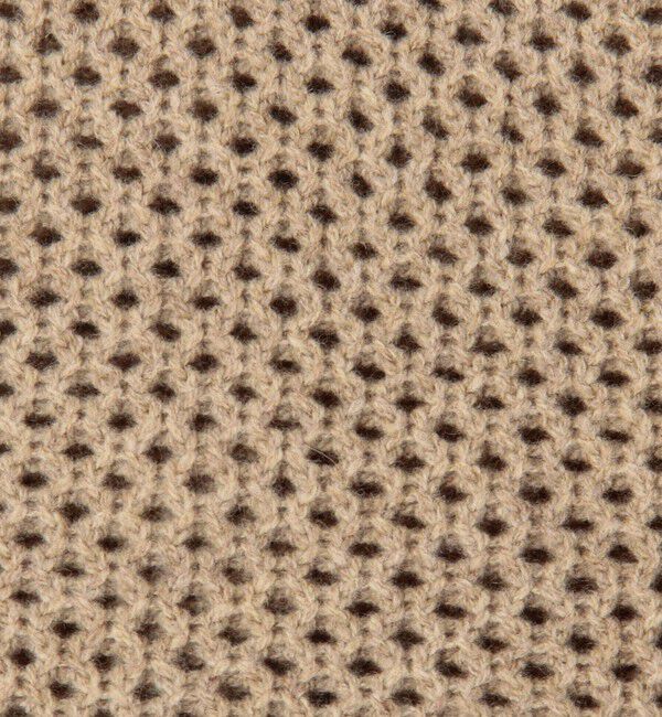 MACPHEE「ウールメッシュ ハーフスリーブプルオーバー」|ニット・セーター|