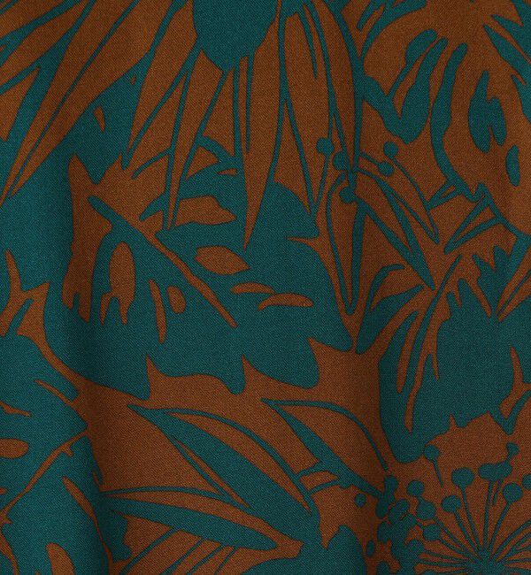 TOMORROWLAND BUYING WEAR「BAGUTTA AKA GL リーフプリント シャツブルゾン」|ブルゾン・スタジャン|