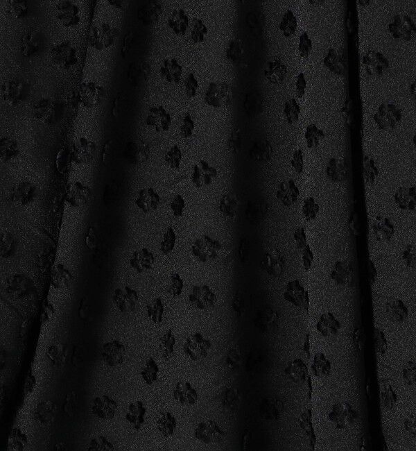 Ballsey「ドットフラワージャカード ボリュームギャザープルオーバー」|シャツ・ブラウス|