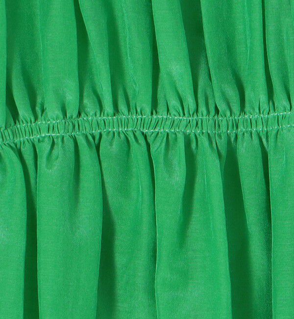 TOMORROWLAND collection「コットンシルク シャーリングペプラムブラウス」|シャツ・ブラウス|