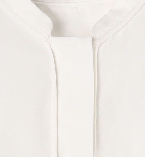 DES PRES「コットンタイプライター バックタックブラウス」|シャツ・ブラウス|