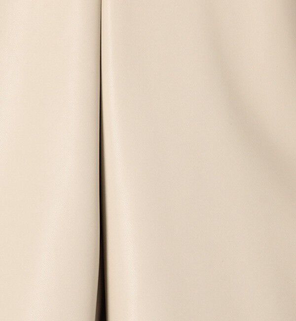 GALERIE VIE「レザーライククロスストレッチイージーハーフパンツ」|その他|