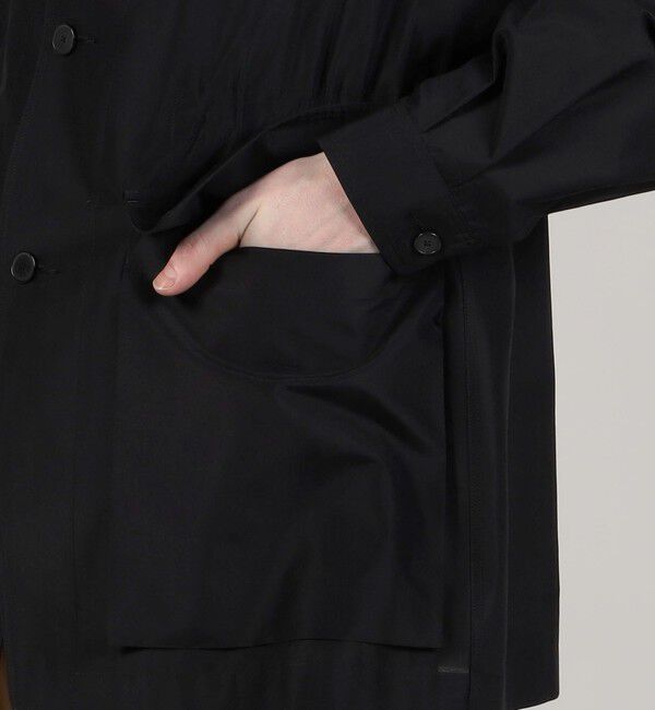 TOMORROWLAND MENS「ブラタクシルク ピークドラペルブルゾン」|ブルゾン・スタジャン|