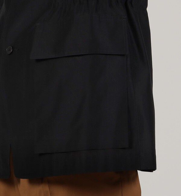 TOMORROWLAND MENS「ブラタクシルク ピークドラペルブルゾン」|ブルゾン・スタジャン|