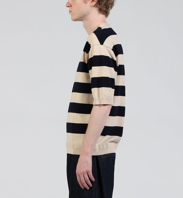 TOMORROWLAND MENS「TOMORROWLAND tricot コットンナイロン ニットTシャツ」|ニット・セーター|