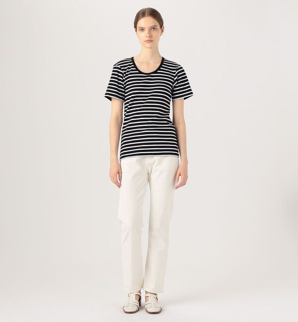 TOMORROWLAND GOODS「【別注】Le minor&times;GALERIE VIE Uネック Tシャツ」|Tシャツ・カットソー|