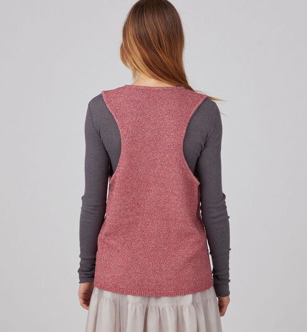 Ballsey「シャイニーメタル Iラインベスト」|ベスト・ジレ|