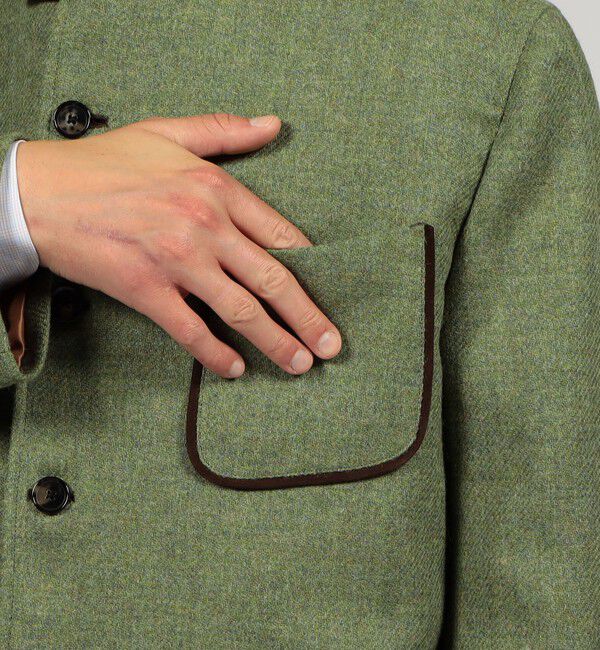 TOMORROWLAND BUYING WEAR「【別注】CARUSO ウール フォレスティエールジャケット」|ブルゾン・スタジャン|