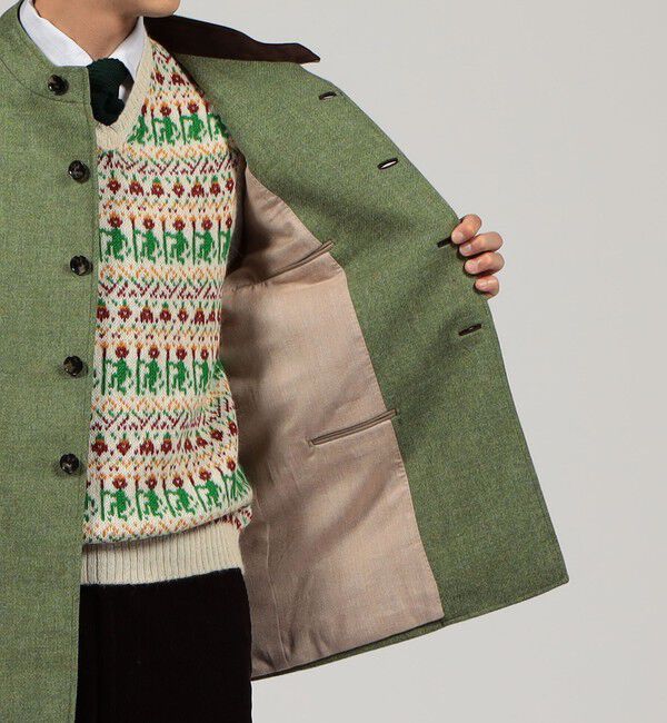 TOMORROWLAND BUYING WEAR「【別注】CARUSO ウール フォレスティエールジャケット」|ブルゾン・スタジャン|