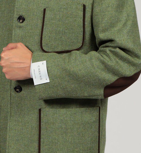 TOMORROWLAND BUYING WEAR「【別注】CARUSO ウール フォレスティエールジャケット」|ブルゾン・スタジャン|
