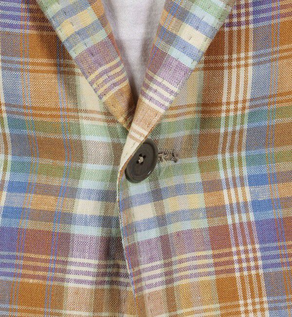 TOMORROWLAND BUYING WEAR「ERRICO FORMICOLA リネンシングル ブレステッド3Bジャケット」|テーラードジャケット|