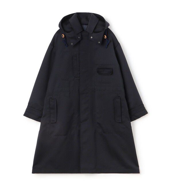 TOMORROWLAND MENS「ウールコットン ステンカラーコート」|ステンカラーコート|69 ネイビー