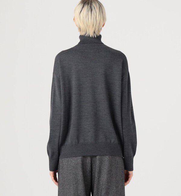 GALERIE VIE「ウーステッドウール タートルネックプルオーバー」|ニット・セーター|