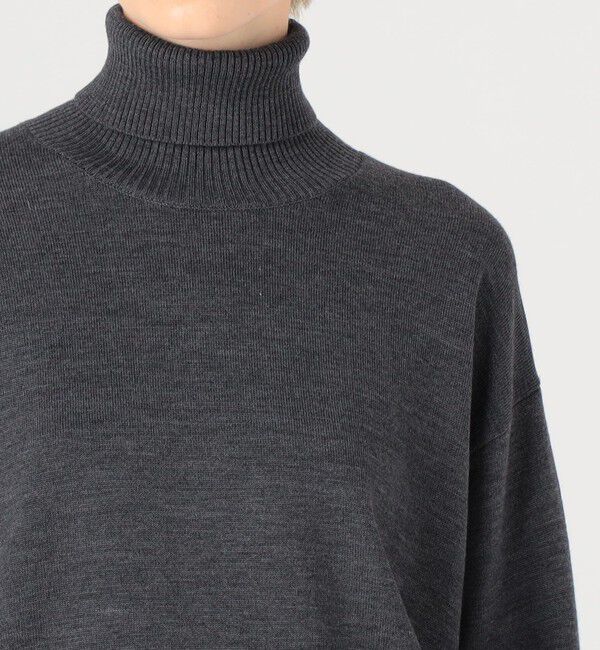 GALERIE VIE「ウーステッドウール タートルネックプルオーバー」|ニット・セーター|