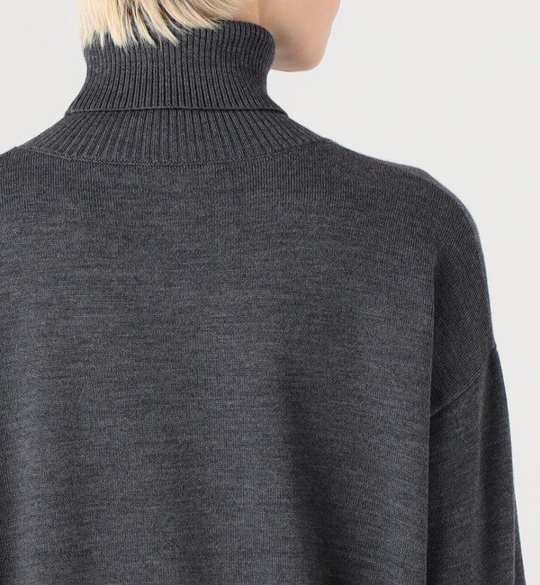 GALERIE VIE「ウーステッドウール タートルネックプルオーバー」|ニット・セーター|