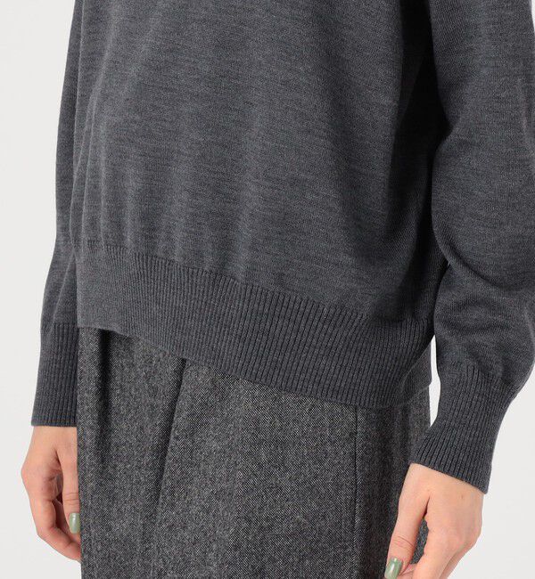 GALERIE VIE「ウーステッドウール タートルネックプルオーバー」|ニット・セーター|