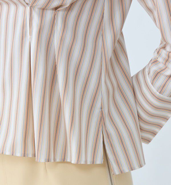 MACPHEE「コットンブロード プルオーバーブラウス」|シャツ・ブラウス|