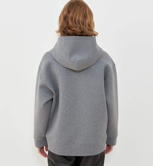 GALERIE VIE「ダンボールニット フーデッドブルゾン」|パーカー|