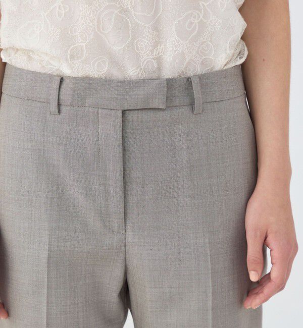 TOMORROWLAND collection「シャイニーシャーク ペンシルパンツ」|スラックス|